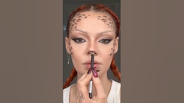 Leopard makeup🐆