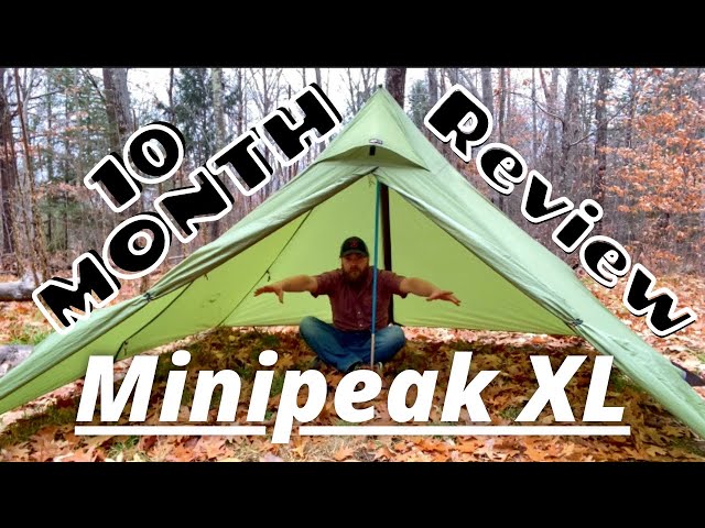 Luxe Minipeak XL Hot tent ....The 10 month Review ! Is it any good....... -  YouTube