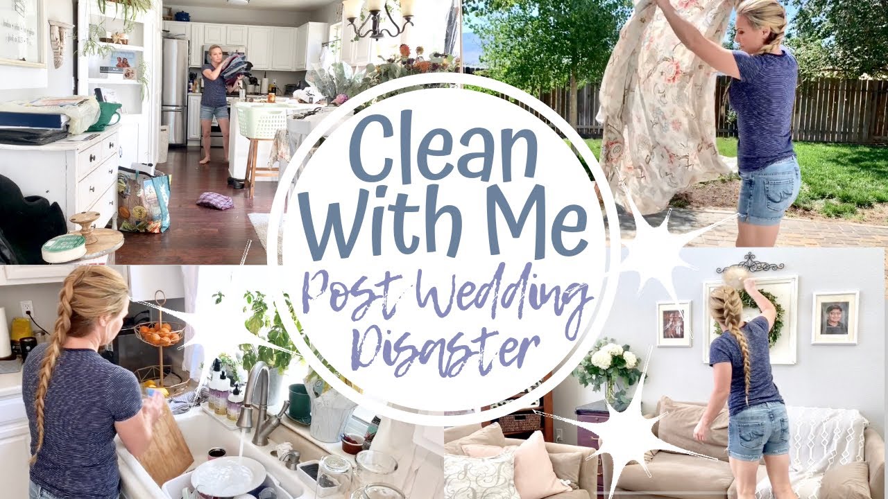 Post Wedding Disaster Clean Up Extreme Clean Very Satisfying