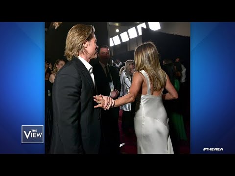 Video: Jennifer Aniston träffar Brad igen