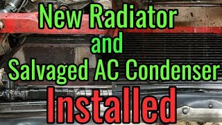 Nissan Z31 Radiator and AC Condenser Installation Nissan Z31 Radiator and AC Condenser Installation