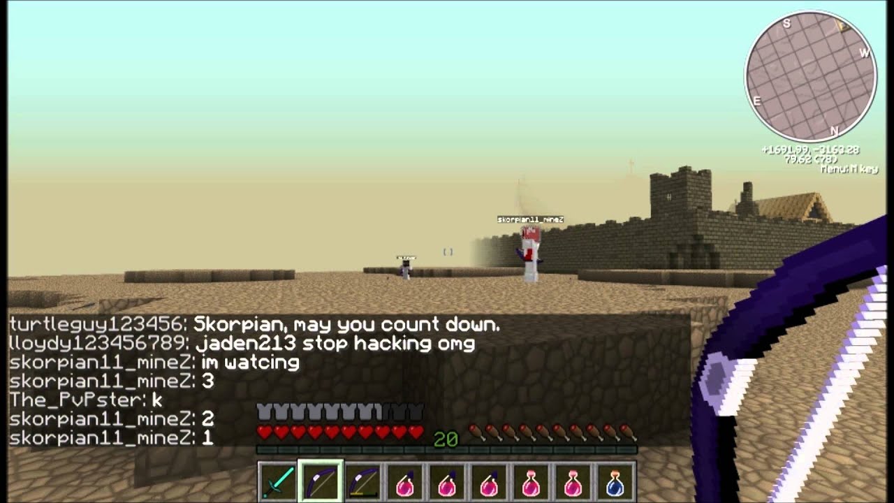 MineZ - 1v1 Montage on a MineZ Practice Server