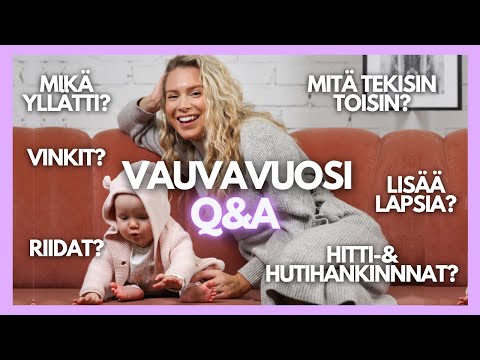 Video: Onko vauvakausi sanakirjassa?