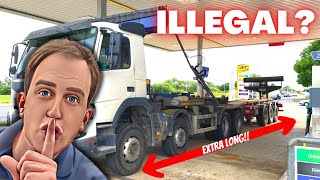 Sent Off Site Empty | OVERLENGTH | Trucking Vlog 69 | #truckertim