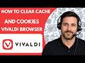 How to Clear Cache and Cookies in Vivaldi Browser Full Guide 2026