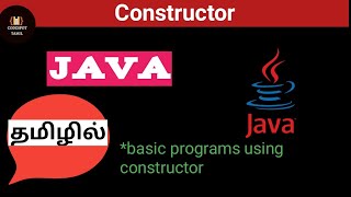 Constructor in java tamil||Java full course for Beginner in tamil||Java tutorial||CODESPOT TAMIL