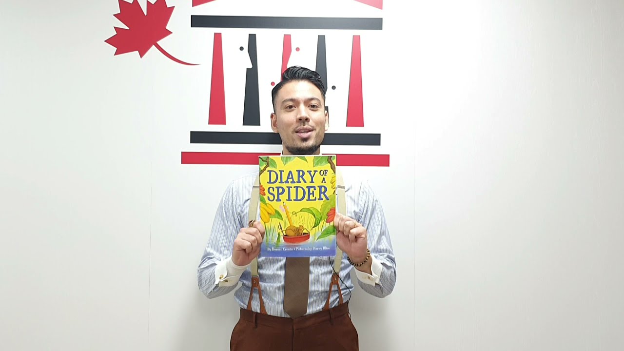 Diary of a Spider by Doreen Cronin | Read Aloud by Mr. Andre - YouTube
