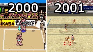 Evolution Of Power Spike Pro Beach Volleyball 2000-2001