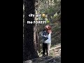 city girl vs the forest