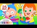 Yum Yum Vegetables | Healthy Eating | Kids Songs & Nursery Rhymes by Little Angel