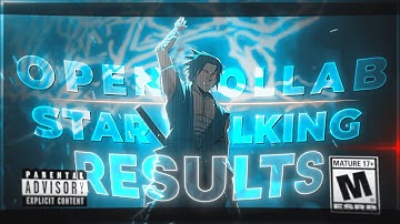 2K OPEN COLLAB Results 🎉[Edit/AMV]!