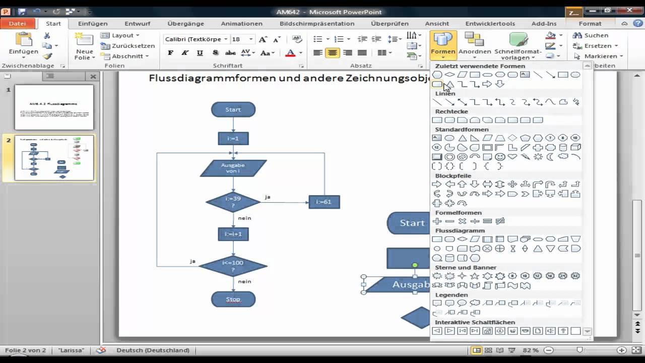 Am6420 Flussdiagramme Erstellen Youtube