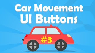 2D Car Racing Game Unity   #3 Car Movement With UI Buttons Unity 3D Hindi Urdu  2019 screenshot 1