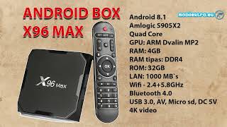 Android Box X96 MAX Unboxing & Review