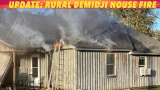 UPDATE: Rural Bemidji Home Damaged In Monday Evening Fire