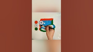 #tiranga#tirangarangoli #tirangadesign#tiranga #shortsrangoli#republicdayrangoli #republicdayrangoli