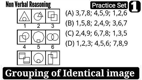 Grouping Of Images | Non Verbal Reasoning | #cgl #cpo #chsl #mts #rrb #ntpc #ssc