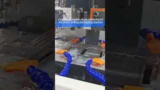Customized CNC drilling and tapping machine.#tapping #machine #drilling #automation #automatic