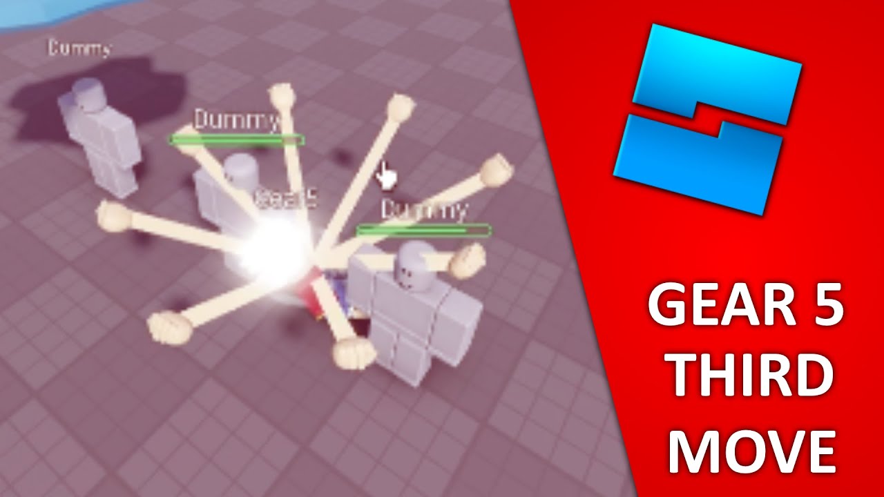 ROBLOX Studio Model Giveaway | Gear 5's Third Attack