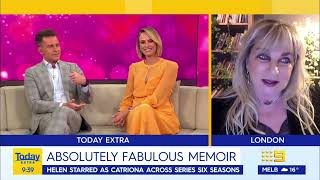 Helen Lederer on The Today Show - Today Extra - on Nine discussing memoir ‘Not That I’m Bitter’
