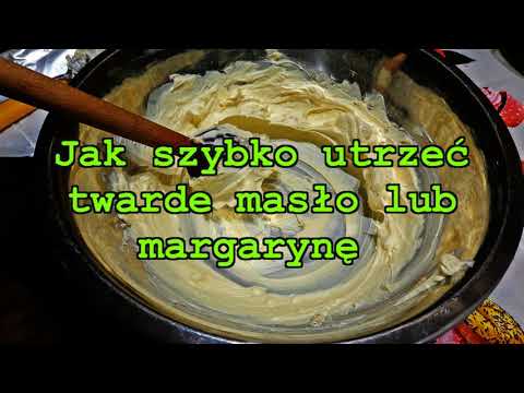 Wideo: Jak ubić masło i cukier?