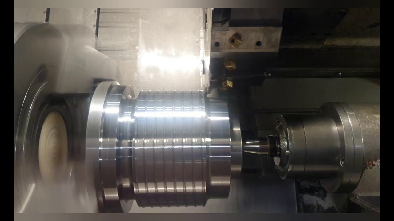 Thread Profiling using grooving tools - YouTube