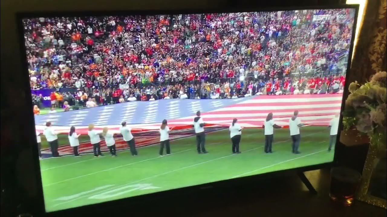 Jessie James Decker Sings The National Anthem As The 2023 NFL Pro Bowl