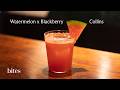 初夏の風味 小玉西瓜×ブラックベリーのコリンズ 石垣忍 / Early Summer Flavors Small Watermelon × Blackberry Collins