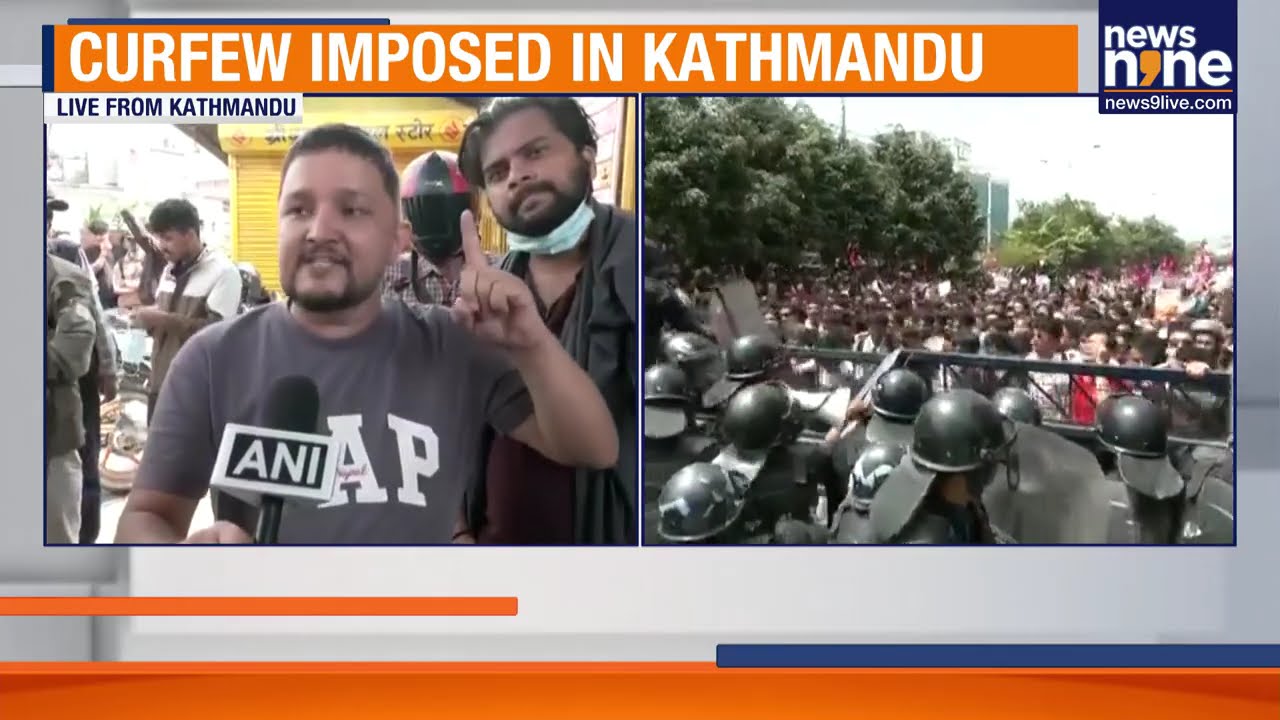 Nepal Protests Turn Violent: Youths Storms Parliament, Curfew Imposed in Kathmandu | News9