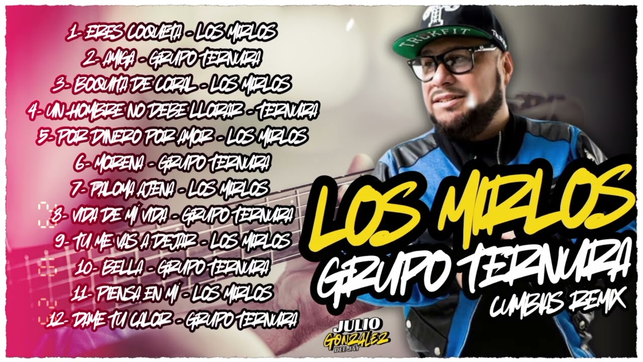 Los Mirlos Vos Grupo Ternura / Éxitos Remix || JULIO GONZALEZ DJ
