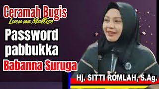 💥NEWEST FUNNY BUGIS LECTURE NAMALISE' || USTADZAH HJ. SITI ROMLAH || MAULID 1447H/2025