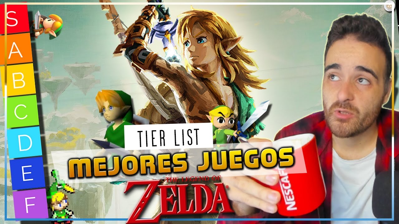 MEJORES JUEGOS DE ZELDA de la HISTORIA | TOP TIER LIST - YouTube