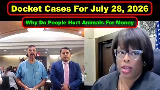 Judge Boyd's Criminal Docket From July 28th,  2026  - Vikky's Court Watch