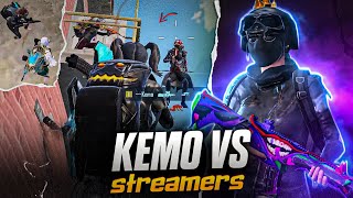 KEMO vs Streamer's Unfair Rush: Caught Off Guard! | BGMI