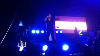 Fix You - The Wanted in Chile (bra thrown at Jay)