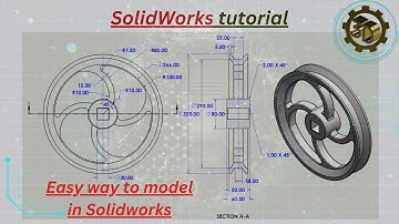 ⚡ 3D Modeling Practice ,  Easy Way to Model in SolidWorks