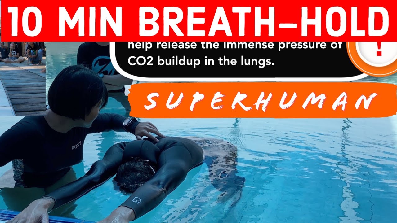 Superhuman 10 minutes breathhold with howto explanation Static