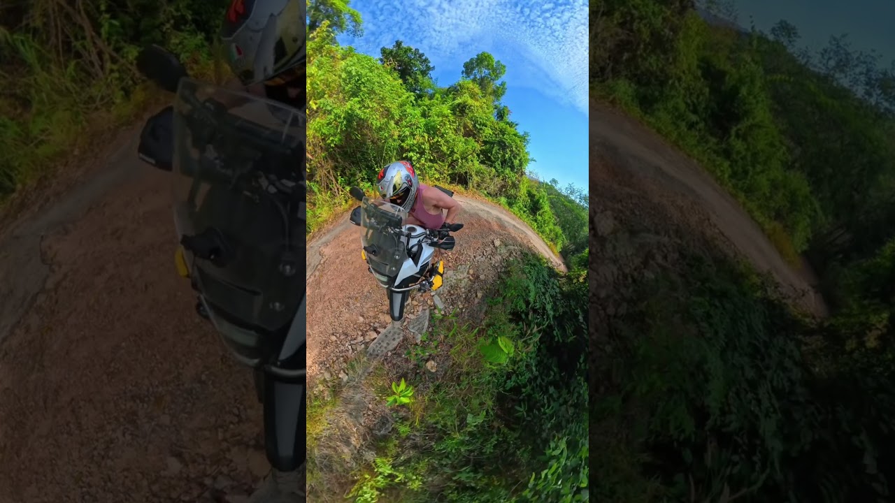 That moment when adventure biking becomes a real adventure…