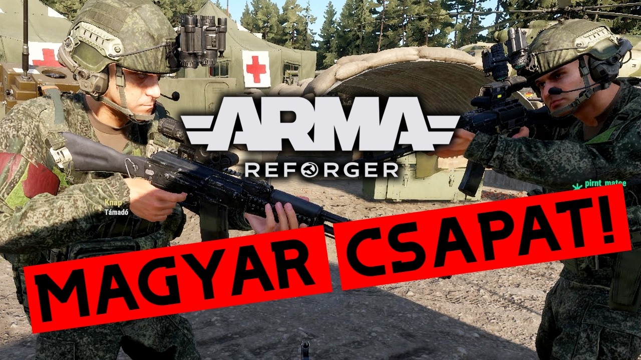 ÍGY HARCOL 40+ MAGYAR JÁTÉKOS! 🫡 Arma Reforger kezdőként