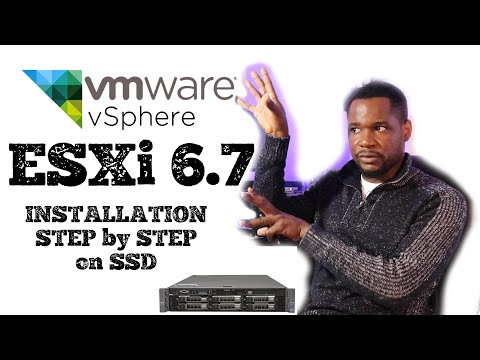 VMware ESXi 6.7 installation step by step