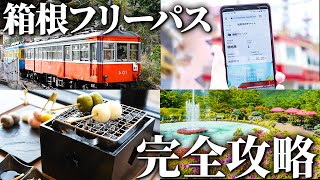 【箱根旅行】箱根フリーパスで箱根の移動を完全攻略【vlog】