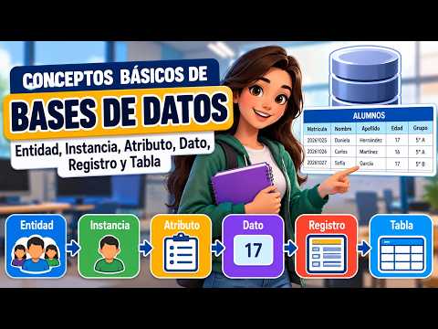 Conceptos básicos de bases de datos