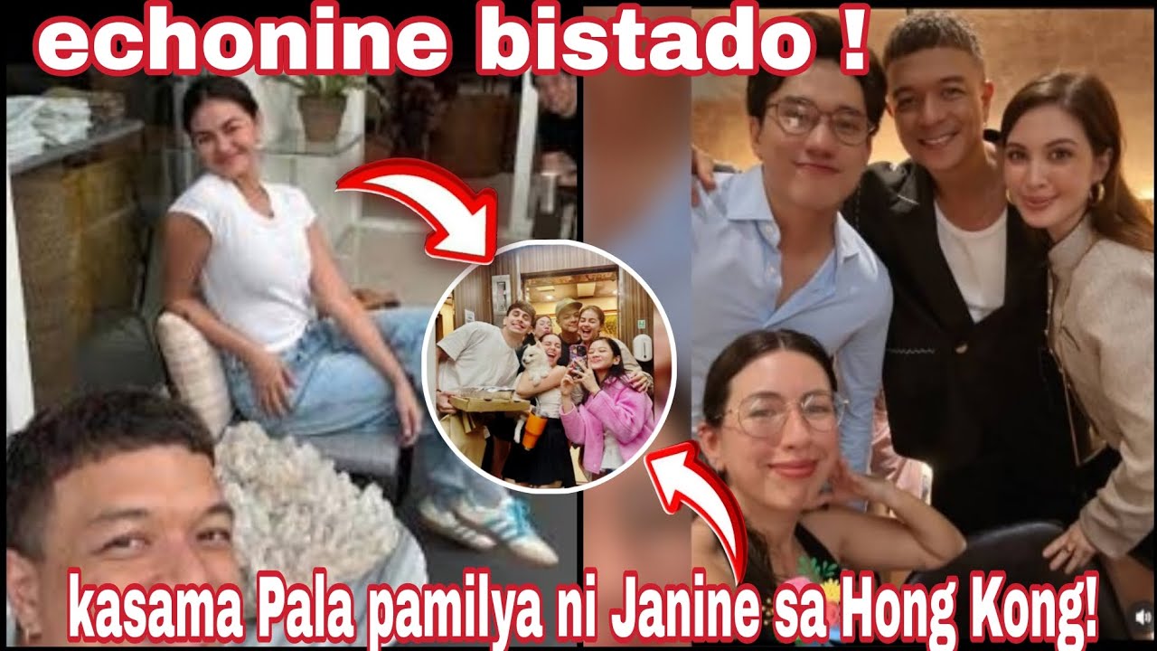 Echonine BISTADO, PAMILYA ni Janine KASAMA sa HONG KONG!!
