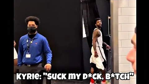 *FULL CAPTIONS* Kyrie Irving Trash Talks Celtics Fan! Reacts To The Incident😬