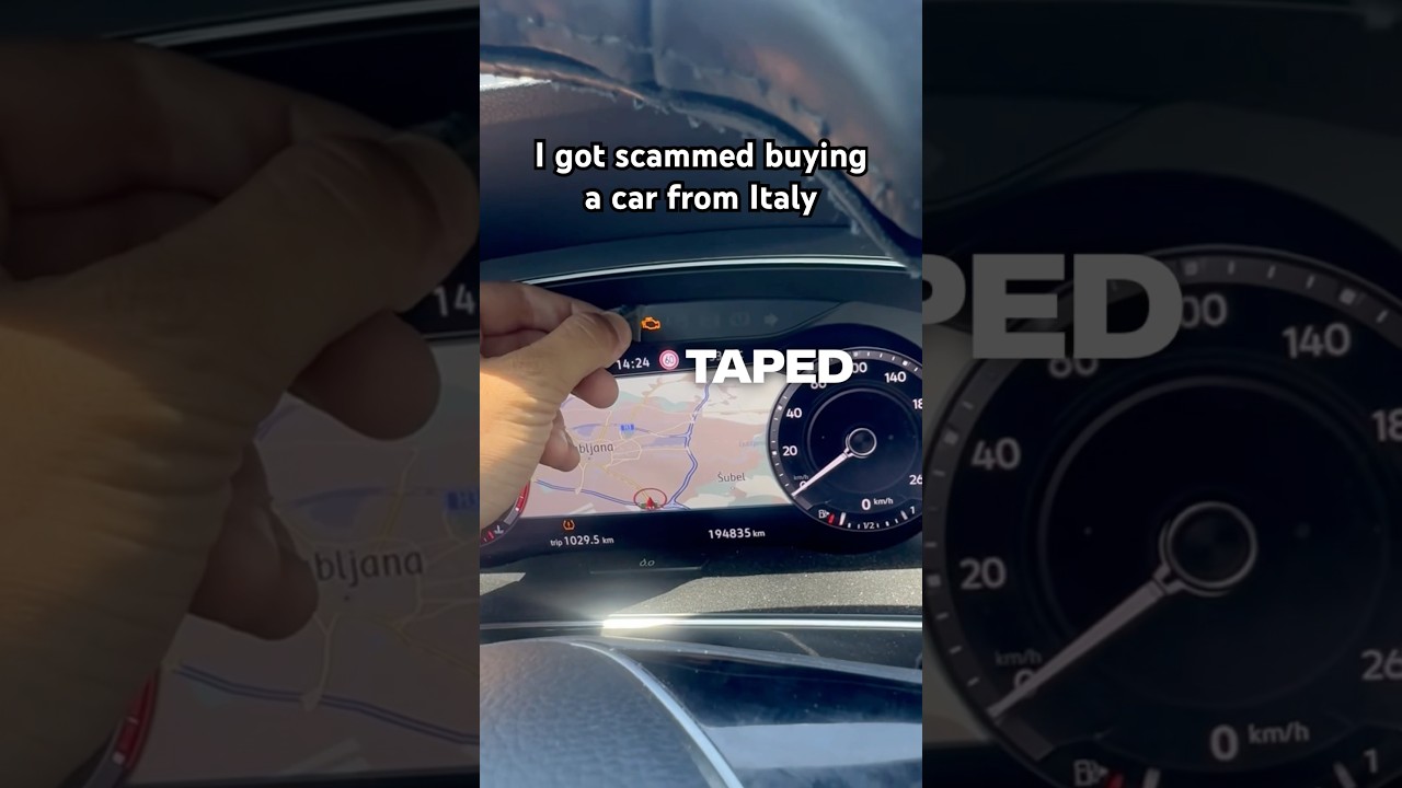 I got scammed buying a car from italy 