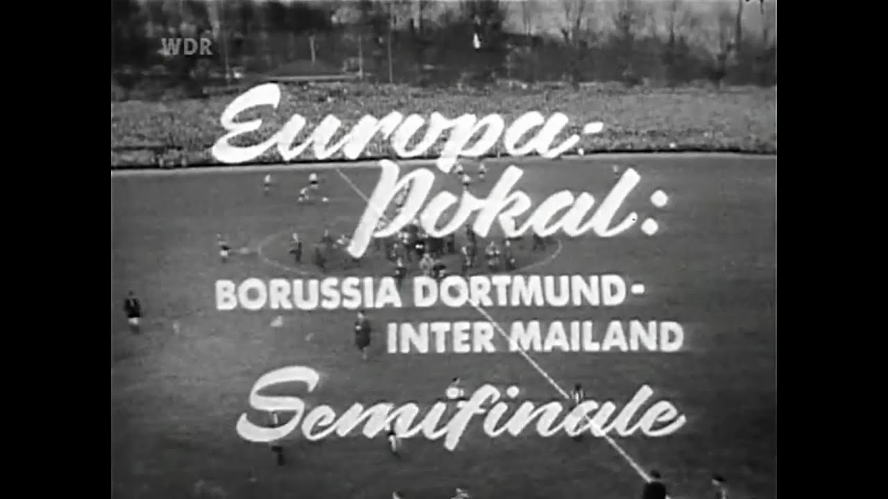 1963-64 (SF And C.Campioni - 15-04-1964) Bor.Dortmund-INTER 2-2 [Mazzola,Brungs,Brungs,Corso] WDR