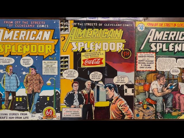 American Splendor #2-4: Harvey Pekar turns his mundane existence