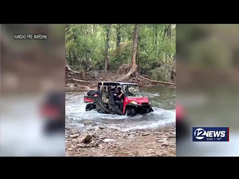 Kansas firefighters travel