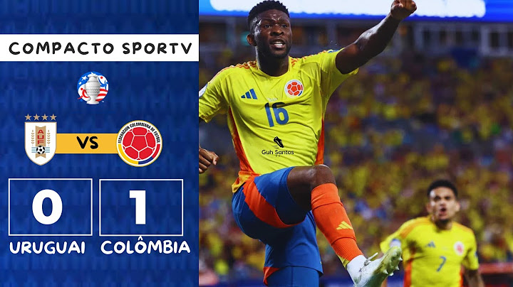 Uruguai 0x1 Colômbia 🏆 Copa América 2024 ⚽ COMPACTO em HD 1080P 60 FPS 📺 SPORTV