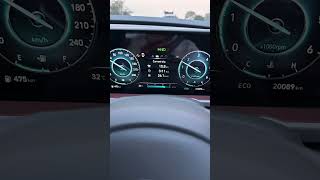 Creta Diesel Automatic 26.1 km/L mileage #bestmileage #cretafacelift #cretasuv #creta #hyundaicreta